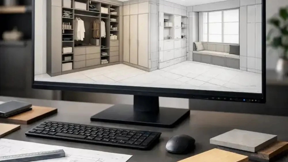 نقش نرم افزارهای CAD و ADEKO در معماری داخلی